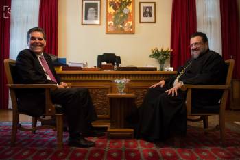 Στο μητροπολίτη Μεσσηνίας ο υφυπουργός Παιδείας