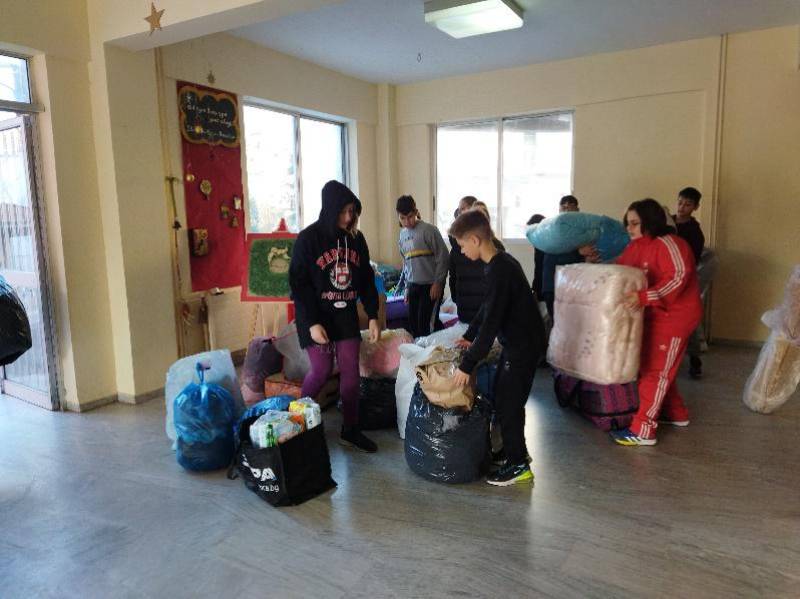 1ο Δημοτικό Καλαμάτας: Κάλεσμα αλληλεγγύης προς τους σεισμόπληκτους Τουρκίας - Συρίας