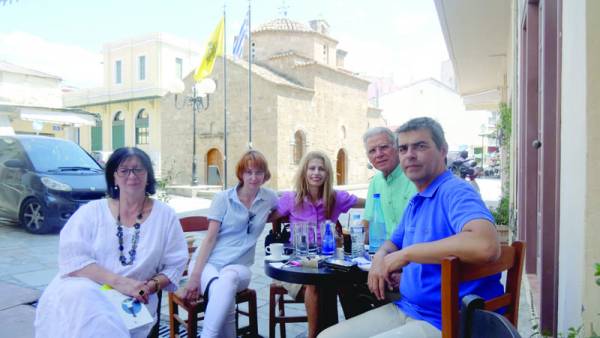 Ναντιέζντα (Ελπίδα) Θεοδωρίδη, Ολγα Θεοδωρίδη, Δώρα Γιαννίτση, Παναγιώτης Μπαζίγος