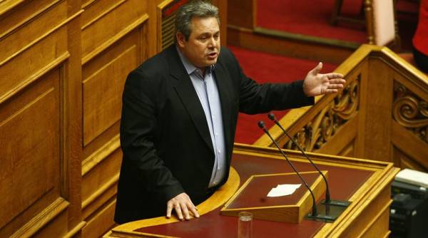 Καμμένος: H περιουσία του υπουργείου Αμυνας αποτιμάται σε 32 δισ. ευρώ