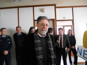 Στην Διεύθυνση Αστυνομίας Μεσσηνίας ο Γιάννης Πανούσης (φωτογραφίες)