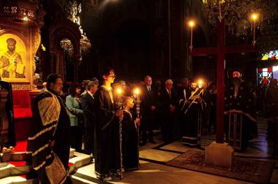 Η Ακολουθία των Αχράντων Παθών στην Υπαπαντή