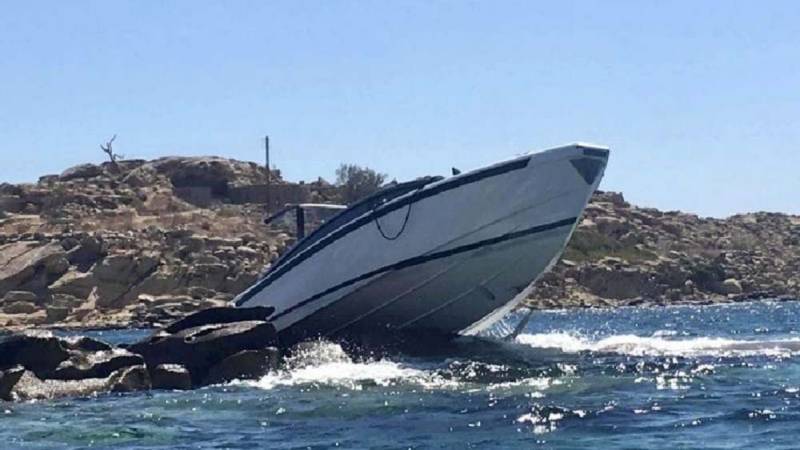 Λέρος: Σοβαρό ατύχημα με ταχύπλοο για γνωστό Τούρκο επιχειρηματία (βίντεο)