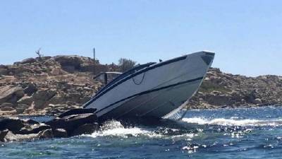 Λέρος: Σοβαρό ατύχημα με ταχύπλοο για γνωστό Τούρκο επιχειρηματία (βίντεο)