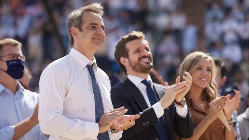 Μητσοτάκης στην Ισπανία: Έχουμε κοινό όραμα για μια προοδευτική Ευρώπη (βίντεο)