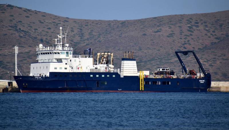 Τουρκική πυραυλάκατος παρενόχλησε πλοίο που πόντιζε οπτική ίνα στην Αστυπάλαια