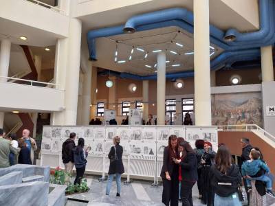 Ολοκληρώνεται η έκθεση του Εργαστηρίου Σχεδίου Καλαμάτας