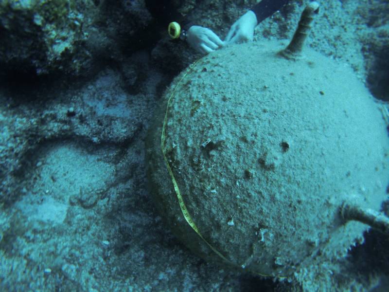 Εξουδετέρωση νάρκης στη θαλάσσια περιοχή Διρού Λακωνίας (Βίντεο)