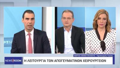 Θεμιστοκλέους: Η πλειοψηφία των νοσοκομείων θέλει να συμμετάσχει στα απογευματινά χειρουργεία (Βίντεο)