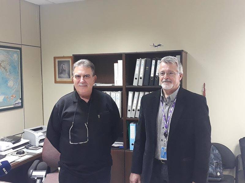 Συνταξιοδοτήθηκε ο αερολιμενάρχης Καλαμάτας Δημήτρης Μανδηλάρης - Στη θέση του ο Κων. Τσιώρος (βίντεο)