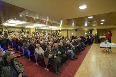 Εκοψε πίτα η Νάντια Γιαννακοπούλου