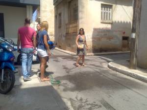 Τροχαίο στη διασταύρωση Ταξιαρχών και Νικηταρά