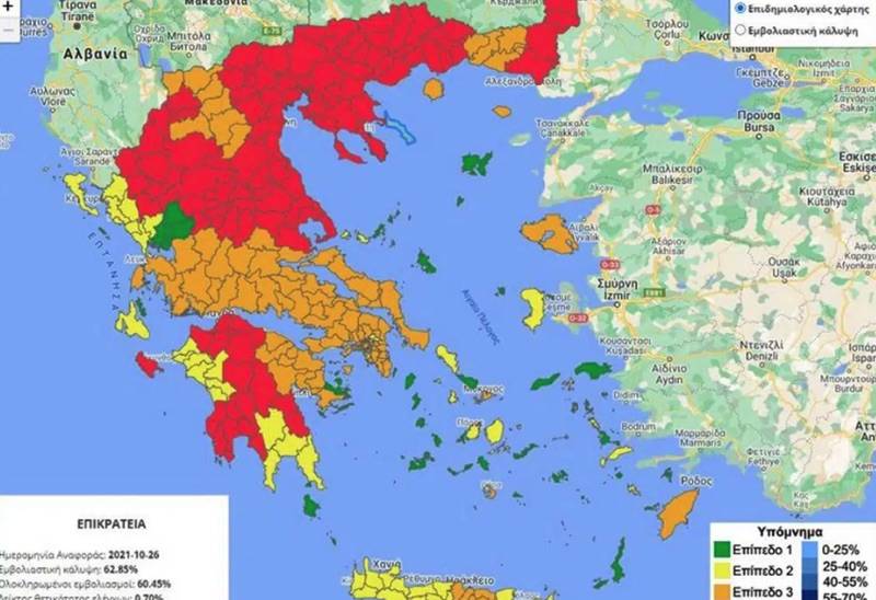 Στο “κόκκινο” ξανά η Μεσσηνία μετά την αύξηση των κρουσμάτων