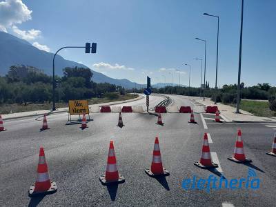 Καλαμάτα: Κλειστός ο περιμετρικός στα Γιαννιτσάνικα λόγω έργων (βίντεο)