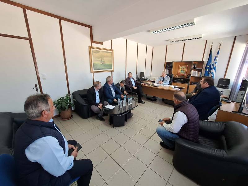 Συνάντηση εργασίας χθες στη Διεύθυνση Αστυνομίας Μεσσηνίας: Ανησυχία για την παραβατικότητα (βίντεο)