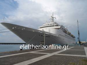 Κρουαζιερόπλοιο με 639 Βρετανούς επιβάτες στην Καλαμάτα