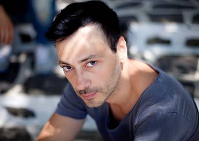 Ο Σταύρος Σιόλας μαζί με τον Μανώλη Μητσιά και τη Γεωργία Νταγάκη σήμερα στο Χανδρινού