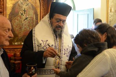 Ευχέλαιο στη Μονή Βελανιδιάς