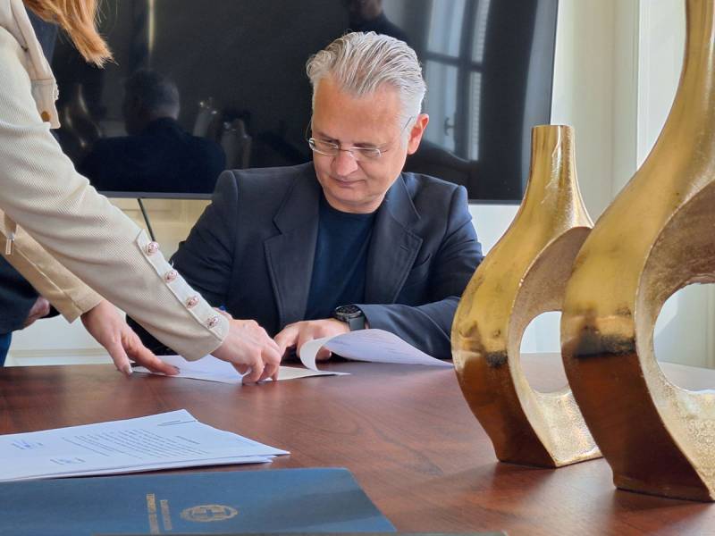 Σύμβαση για κατασκευή νέου ισόπεδου κόμβου Μυκηνών