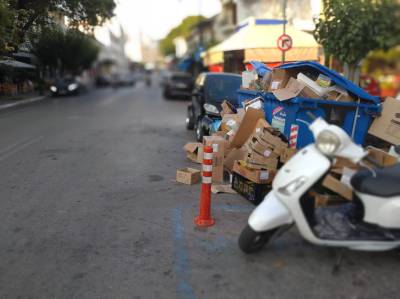 Γρηγορότερη αποκομιδή των κάδων ανακύκλωσης