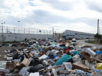 Ο Ηλίας Γεωργαράκος για το πρόβλημα των σκουπιδιών στο Γύθειο
