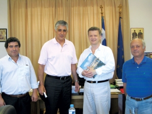 Συνάντηση Καφαντάρη με ομογενή βουλευτή