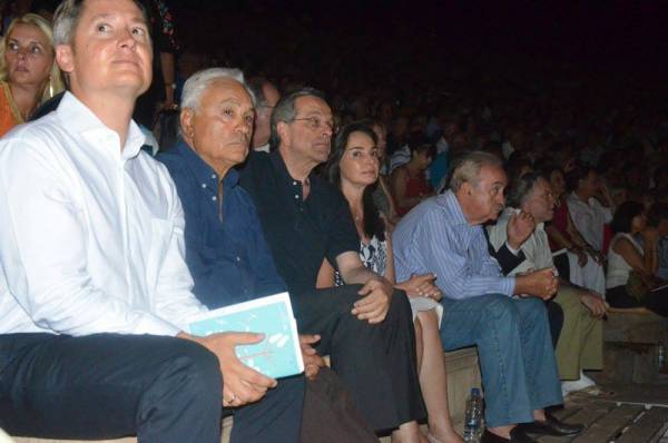 Ο Αντώνης Σαμαράς στην Αρχαία Μεσσήνη