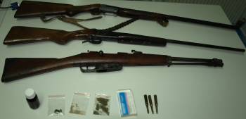 Δύο συλλήψεις για ναρκωτικά και όπλα σε Σκάλα και Μολάους Λακωνίας