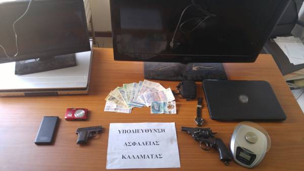 3 συλλήψεις για κλοπές σε Βέργα, Αλμυρό και Μεγάλη Μαντίνεια