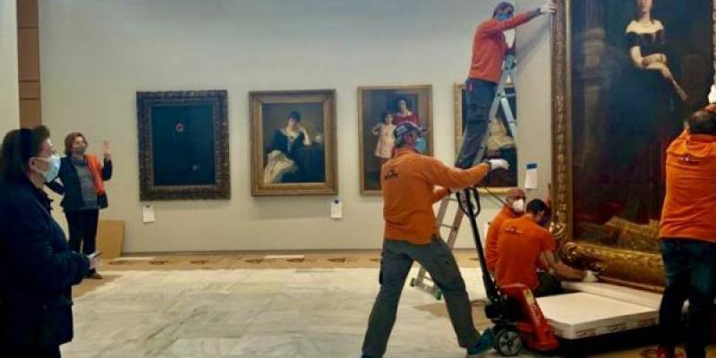 Λίνα Μενδώνη: Στην τελική ευθεία η Εθνική Πινακοθήκη - Ανοίγει στις 24 Μαρτίου για τους ξένους ηγέτες