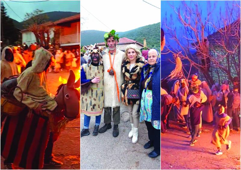 Το δρώμενο του "Μαλλιαρού" στο Μαγγανιακό