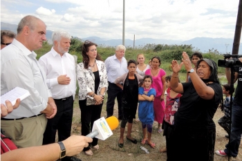 Επιδιόρθωση των ζημιών στην Μπιρμπίτα υποσχέθηκε ο Τατούλης