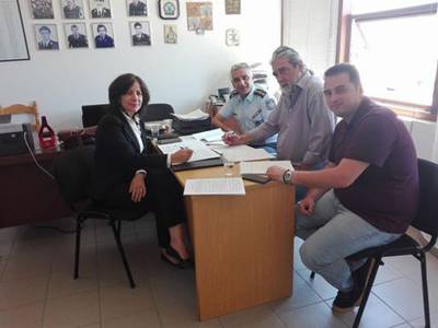 Συνάντηση της Ενωσης Αστυνομικών Υπαλλήλων Μεσσηνίας με Κοζομπόλη