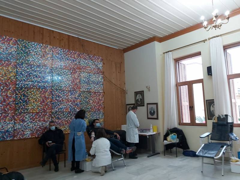 Αιμοδοσία στα Φιλιατρά