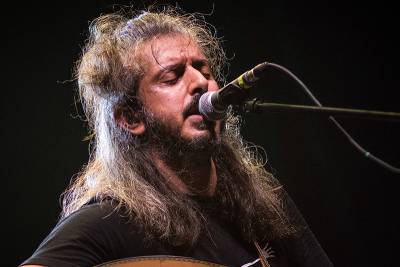 Ο Γιάννης Χαρούλης στο Στάδιο Αρχαίας Μεσσήνης