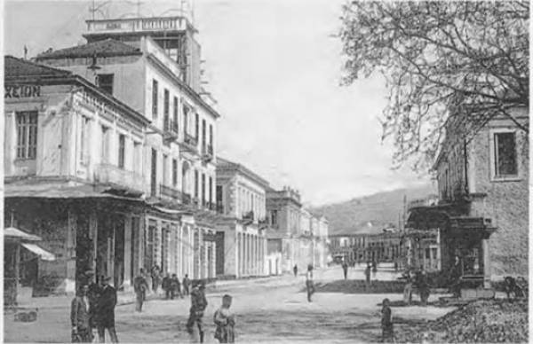 Η Σιδηροδρομικού Σταθμού τη δεκαετία του 1920