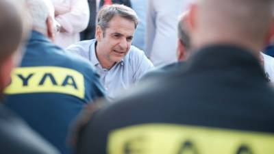 Κυριάκος Μητσοτάκης: Η αναδιοργάνωση της πολιτικής προστασίας αρχίζει άμεσα