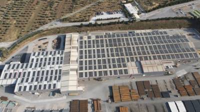 Ολοκλήρωση του μεγαλύτερου βιομηχανικού φωτοβολταϊκού στέγης στην Ελλάδα