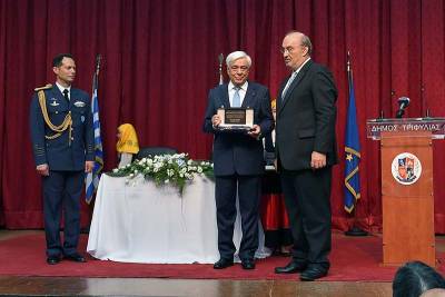 Επίτιμος δημότης Τριφυλίας ο Πρ. Παυλόπουλος: Ζήτησε ενότητα για τα μεγάλα εθνικά θέματα