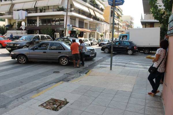 Και άλλο τροχαίο Μακεδονίας και Θεμιστοκλέους