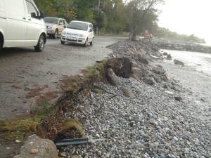 Η θάλασσα τρώει τη στεριά