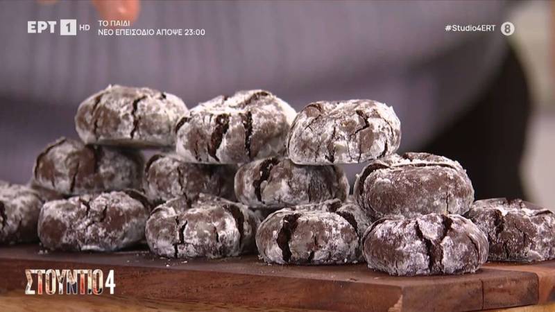 Κρακελέ μπισκότα σοκολάτας (βίντεο)