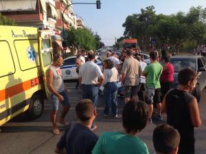 Τροχαίο με τραυματισμό στη διασταύρωση Κρήτης και Φιλελλήνων στην Καλαμάτα