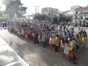 Αγιασμός στο 3ο Δημοτικό Σχολείο Καλαμάτας