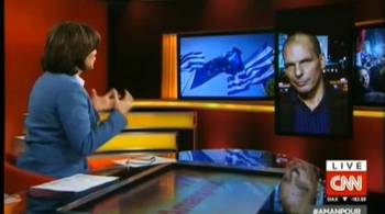 Βαρουφάκης στο CNN: Η Ελλάδα ήταν σαν μια άρρωστη αγελάδα από την οποία ζητούσαν συνεχώς γάλα