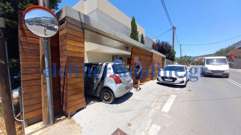 Τροχαίο με τραυματισμό στην Παραλία Βέργας