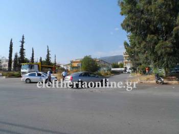 Τροχαίο στην οδό Αθηνών