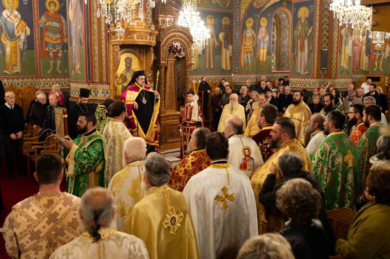 Ο Εσπερινός των Χριστουγέννων στην Καλαμάτα