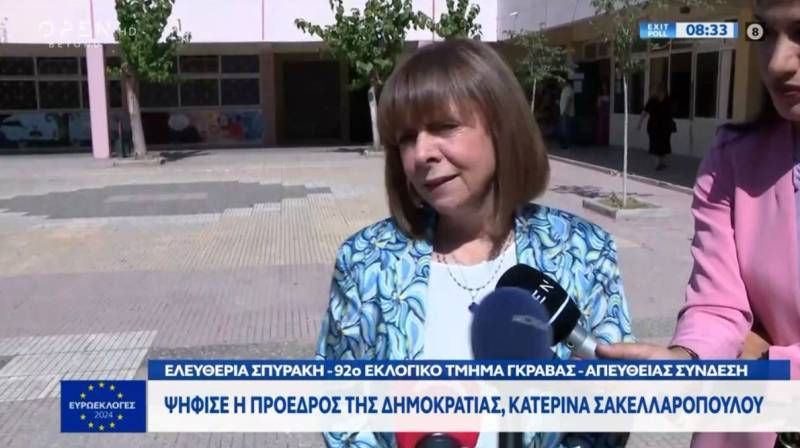 Σακελλαροπούλου: «Η ψήφος είναι η πιο δυνατή φωνή των πολιτών» (Βίντεο)