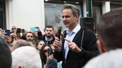 Μητσοτάκης από Μυτιλήνη: Αφήσαμε πίσω μας τις δύσκολες μέρες του προσφυγικού (βίντεο)